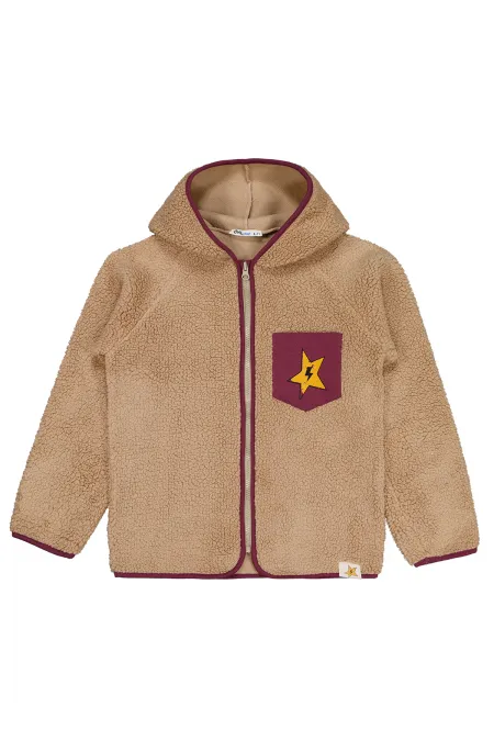Gilet garçon bordeaux 6-9 ans - Emballage