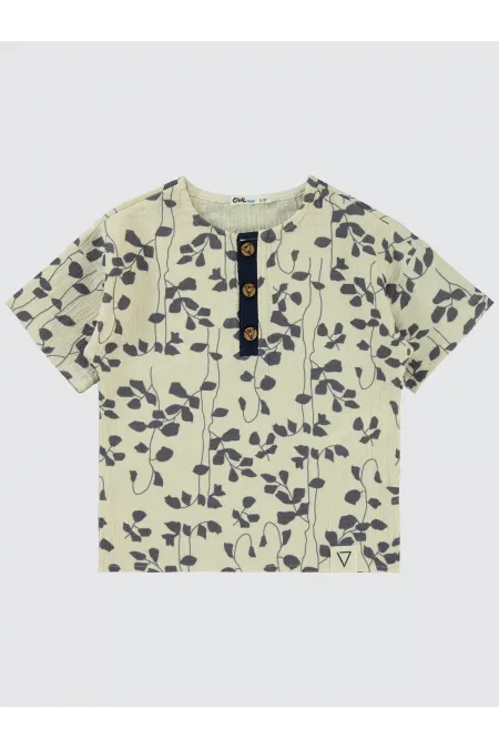 Chemise garçon 2-5 ans écru - Emballage