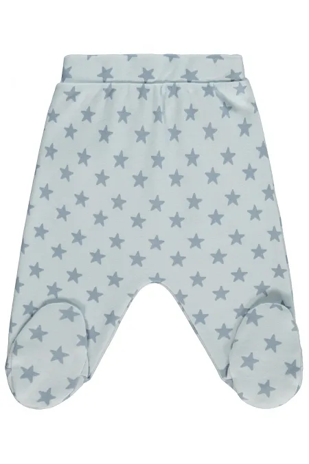 Combinaison bébé simple pour bébé de 0 à 24 mois, bleu glacier - Lot