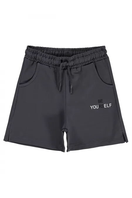 Short pour fille, 10-13 ans, anthracite - Lot
