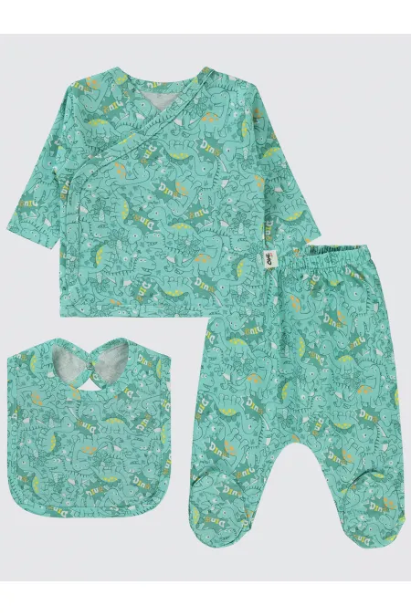 Baby Bodysuit Sets 0-24 Months Mint - Package
