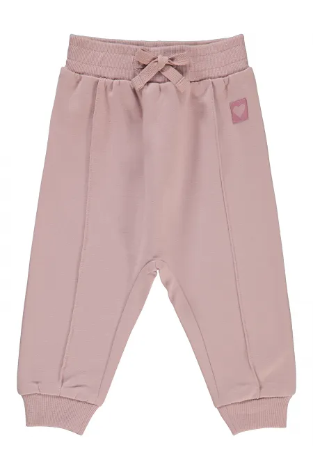 Bebek Eşofman Altı 0-24 Ay Soft Gül Kurusu - Paket