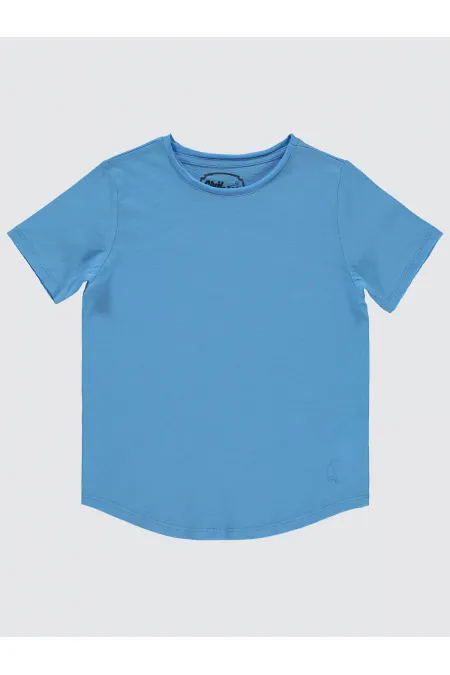 Lot de T-shirts bleus pour garçon de 6 à 9 ans