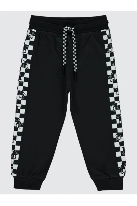 Erkek Çocuk Eşofman Altı 2-5 Yaş Siyah - Paket