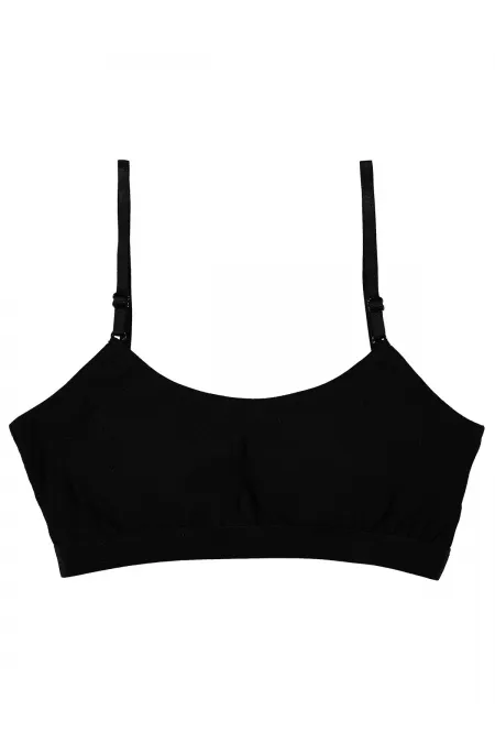 Bustier noir pour filles de 2 à 9 ans - Emballage civil