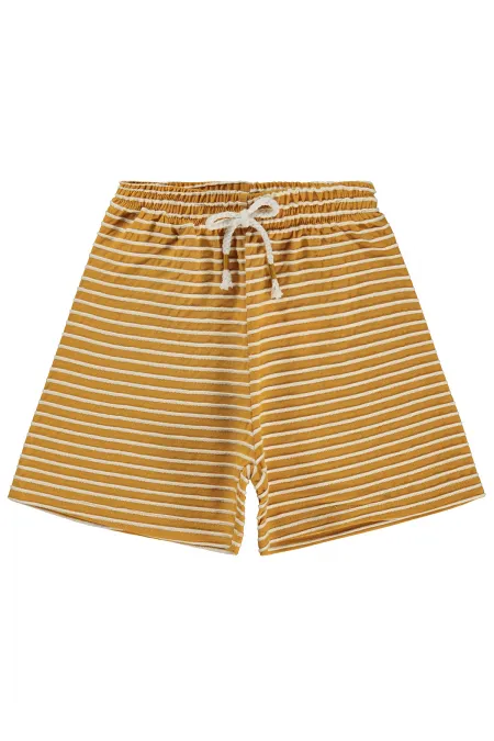Short garçon, 2-5 ans, moutarde - Lot