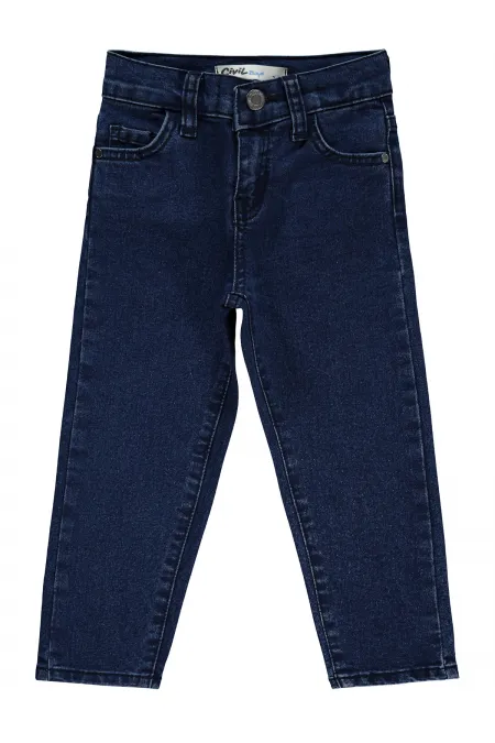 Erkek Çocuk Pantolon 2-5 Yaş Koyu Mavi - Paket