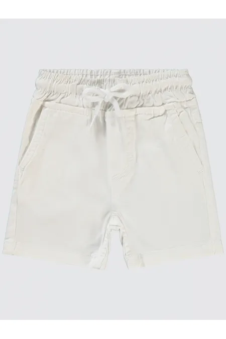 Bebek Şort 0-24 Ay Beyaz - Paket