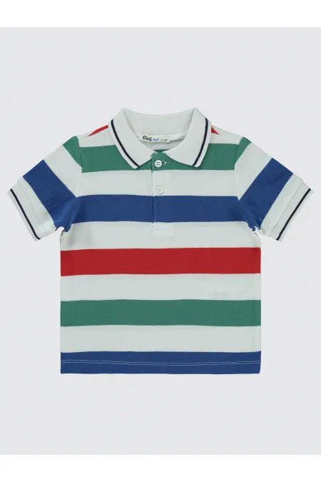 Lot de T-shirts blancs pour garçon de 2 à 5 ans