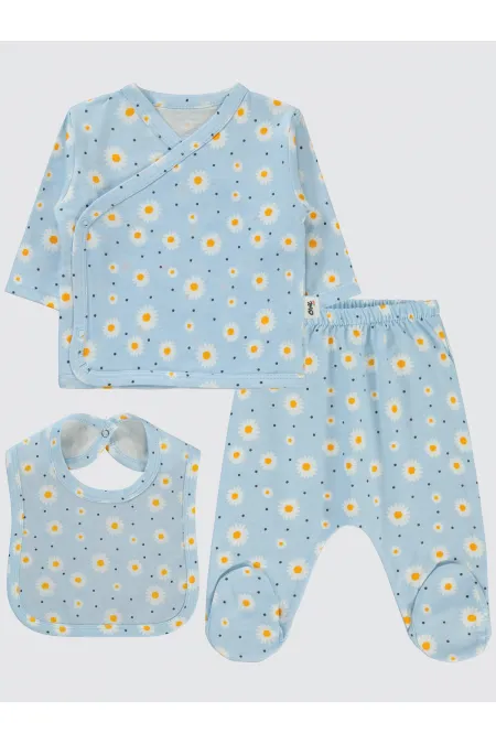 Bebek Zıbın Takımları 0-24 Ay Mint - Paket