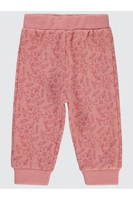 Bebek Eşofman Altı 0-24 Ay Pudra - Paket