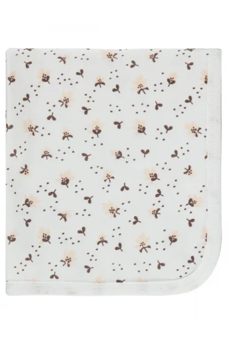 Ensemble couverture et lange pour bébé 0-24 mois, écru - Emballage