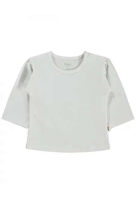 Bebek Sweatshirt 0-24 Ay Ekru - Paket