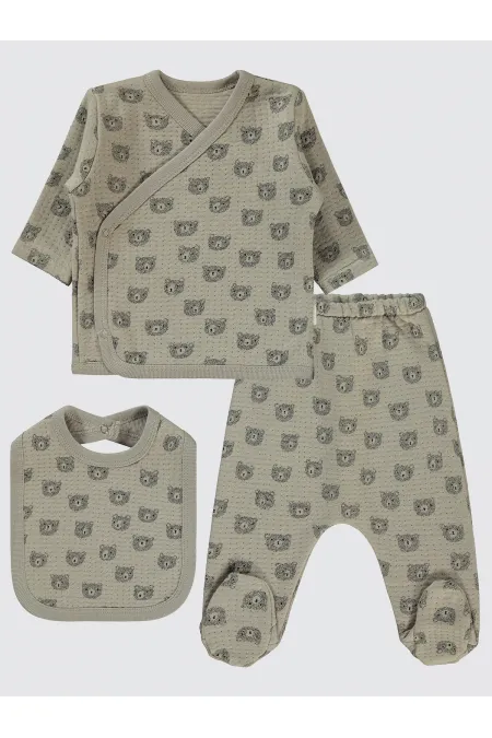 Baby Bodysuit Sets 0-24 Months Mink - Package