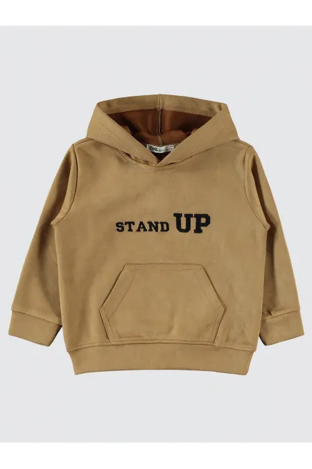 Boy Sweatshirt 2-5 Years Beige - Package