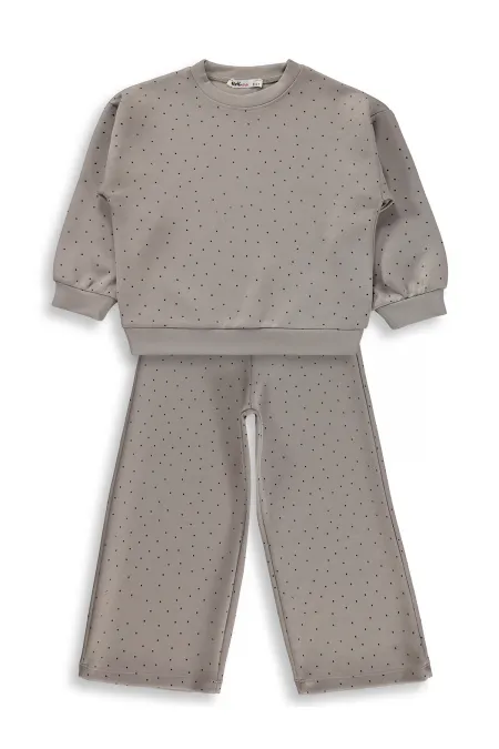 Ensemble de survêtement pour filles, 2-5 ans, beige - Lot