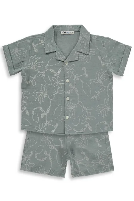 Boys' Team Set 2-5 Years Old, Light Green - Pack