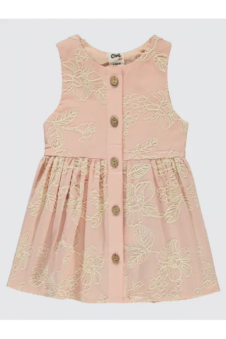 Baby Vest and Dress 0-24 Months Powder - Package