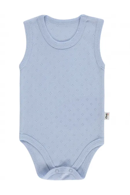 Bebek Çıtçıtlı Badi 0-24 Ay Mavi - Paket