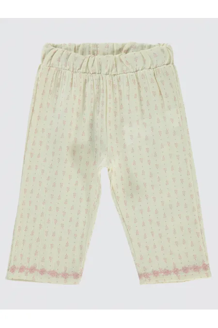 Baby Pants 0-24 Months Ecru - Pack