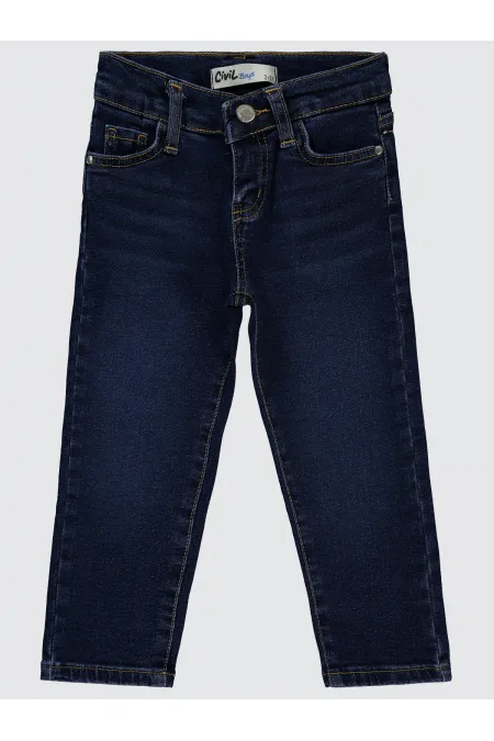 Erkek Çocuk Pantolon 2-5 Yaş Koyu Mavi - Paket