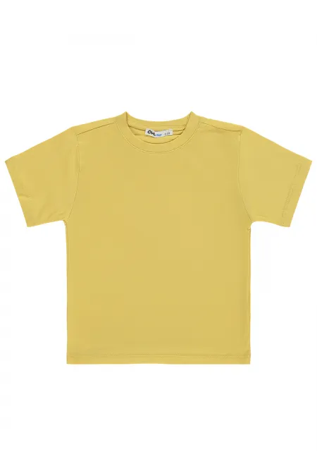 Lot de T-shirts pour garçons, 2-5 ans, jaunes
