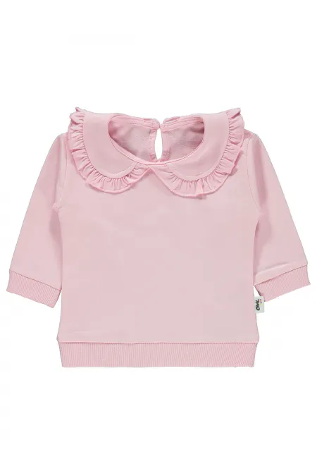 Bebek Sweatshirt 0-24 Ay Pembe - Paket