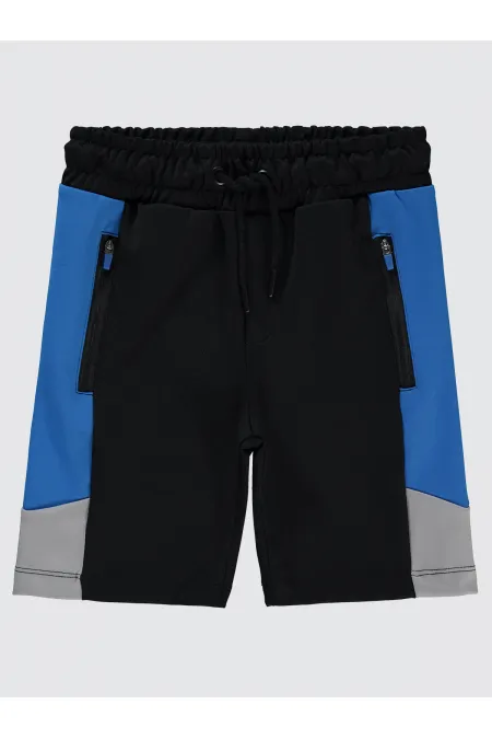 Erkek Çocuk Kapri 6-9 Yaş Siyah - Paket