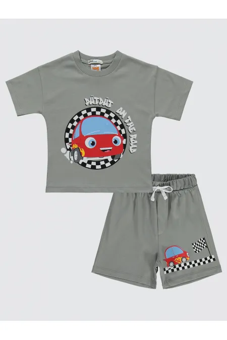 Boys Suit 2-5 Years Gray - Package