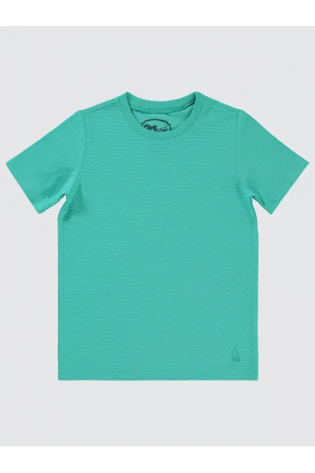 Lot de T-shirts pour garçons de 6 à 9 ans, couleur menthe