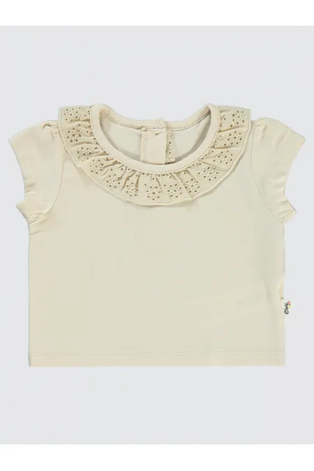 Lot de T-shirts bébé 6-18 mois ivoire