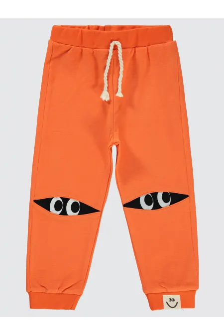 Erkek Çocuk Eşofman Altı 2-5 Yaş Turuncu - Paket