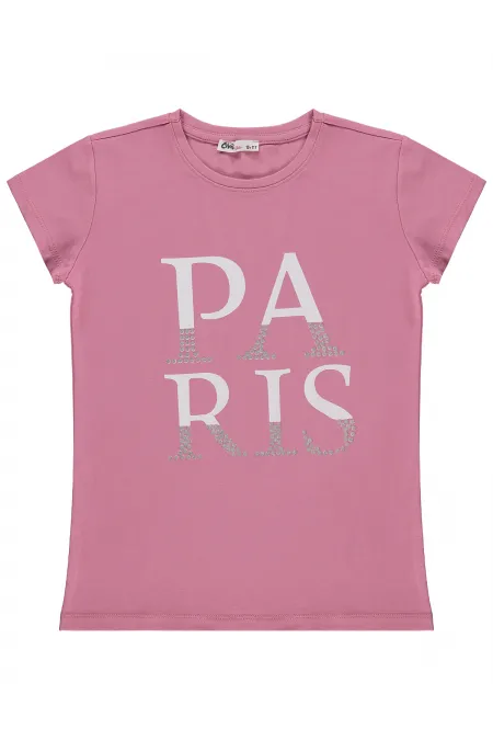 Girls' T-Shirt Km 10-13 Years Rose Pink - Pack