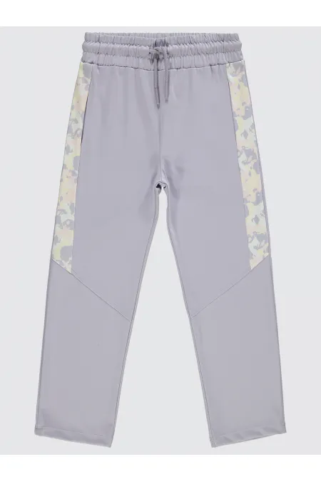Girls Tracksuit Bottoms 6-9 Years Lilac - Package