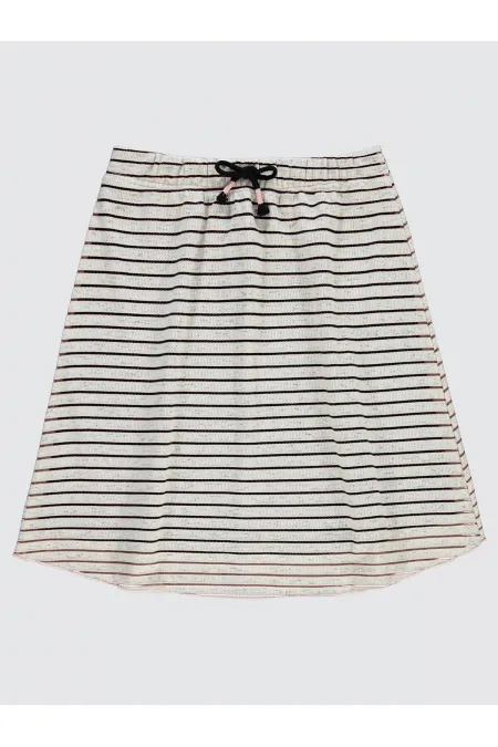 Kız Çocuk Etek 10-13 Yaş Siyah - Paket