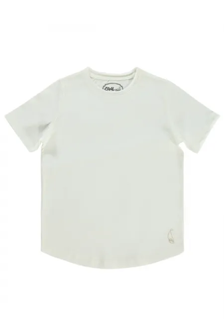 T-shirt garçon 6-9 ans écru - Emballage