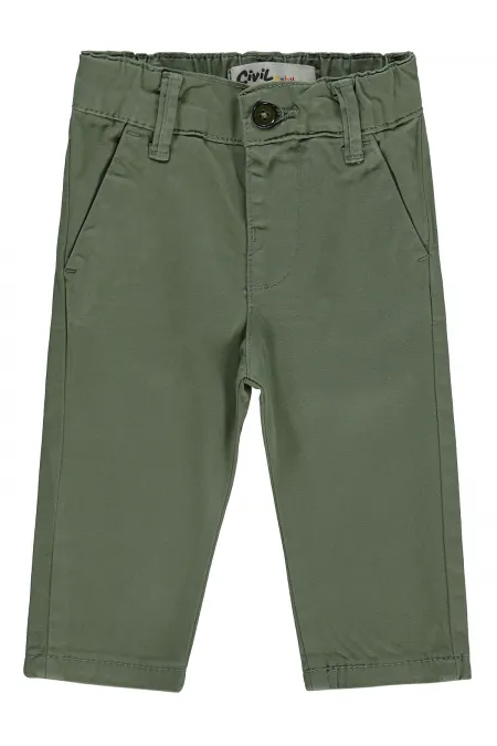 Baby Pants 0-24 Months Khaki - Pack
