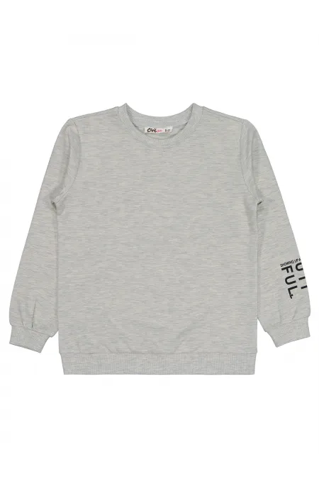 Kız Çocuk Sweatshirt 10-13 Yaş Ekrumelanj - Paket