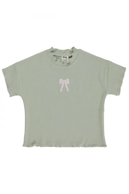 Bebek Tişört 0-24 Ay Çağla Yeşili - Paket