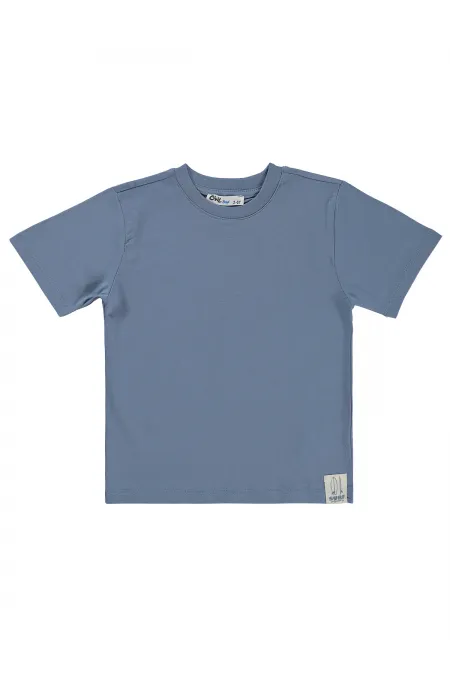 T-shirt garçon Km 2-5 ans Indigo - Lot