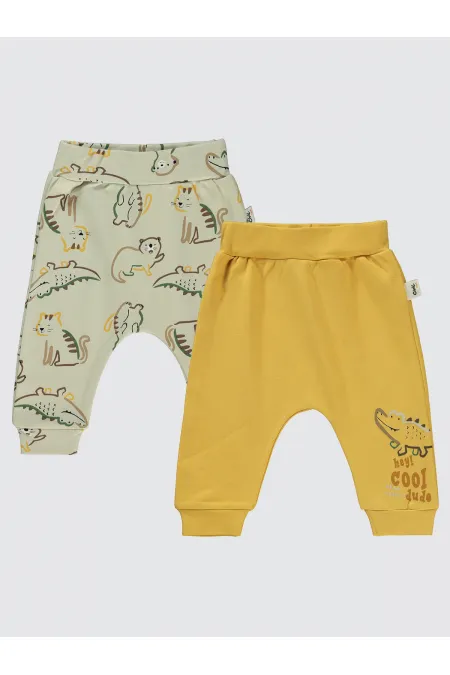 Baby One-Piece Diaper 0-24 Months Mustard - Package