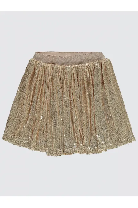 Kız Çocuk Etek 6-9 Yaş Bej - Paket