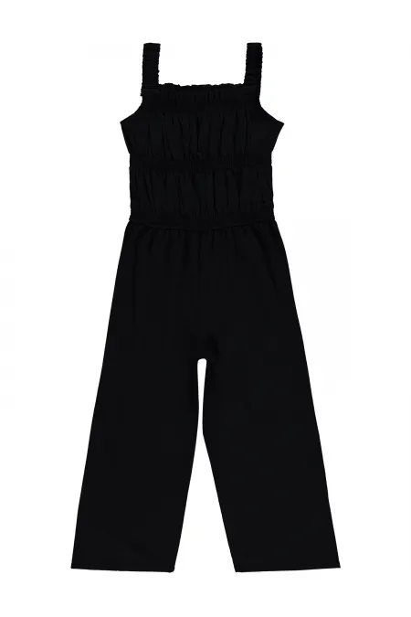 Girls' Jumpsuit, Ages 10-13, Black - Pack Girls' Jumpsuit, Ages 10-13, Black - Pack