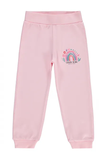 Pantalon de survêtement rose pour fille, 2-5 ans - Lot