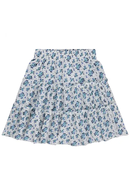 Kız Çocuk Etek 10-13 Yaş Kırık Beyaz - Paket