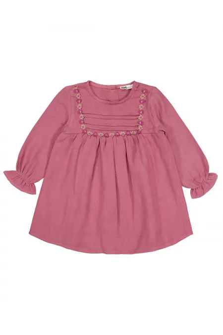 Girl's Vest and Dress 2-5 Years Old Dusty Rose - Package