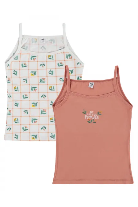 Débardeur de sport pour filles, 2-9 ans, emballage standard