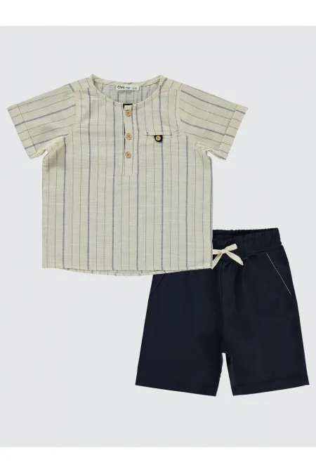 Boys' Suit 2-5 Years Old Indigo - Package