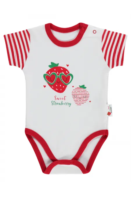 Body bébé à boutons-pression 0-24 mois, écru - Emballage