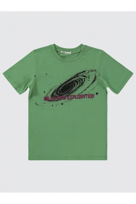 Boys T-Shirt 10-13 Years Old Light Khaki - Package